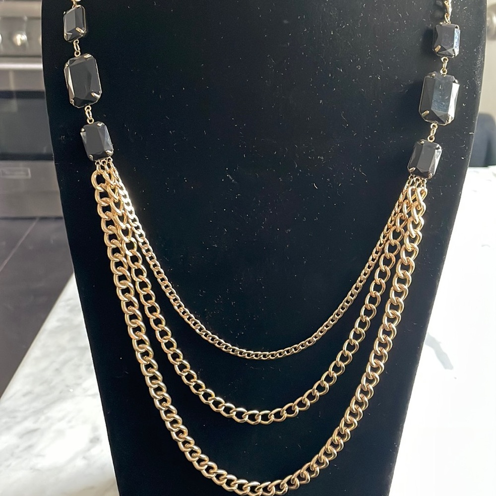 Multi chain necklace